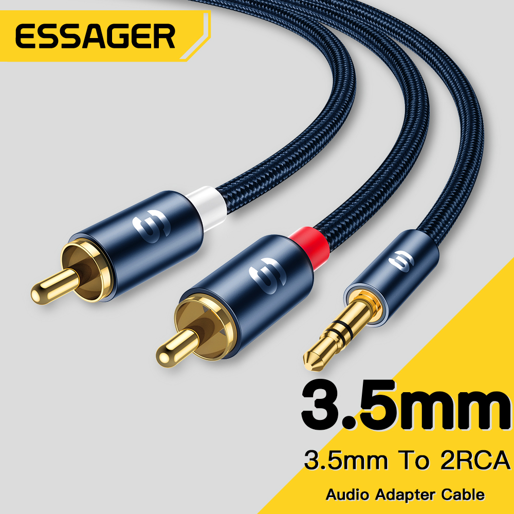 Home Cinema Sound System - Essager Cáp Âm Thanh 3.5Mm Ra
