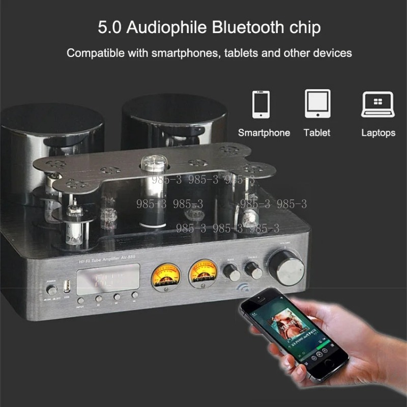 Home Cinema Sound System - High Power Tube Amplifier, COAX /