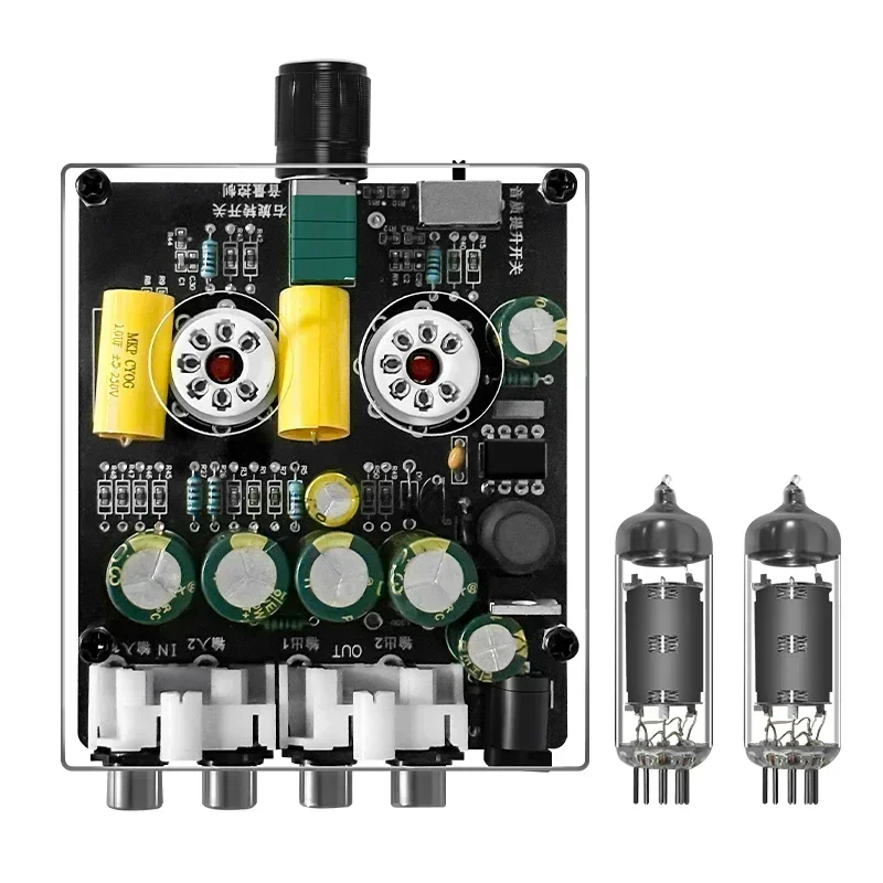 Home Cinema Sound System - Upgraded 6K4 Tube Preamplifier Amplifiers HiFi
