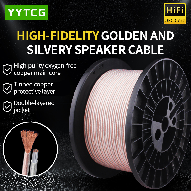 Home Cinema Sound System - YYTCG DIY HIFI Audio Cable Oxygen