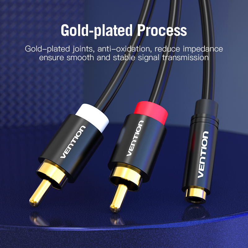 Vention Jack 3.5mm Female to 2 - đánh giá và giá Home Cinema Sound System