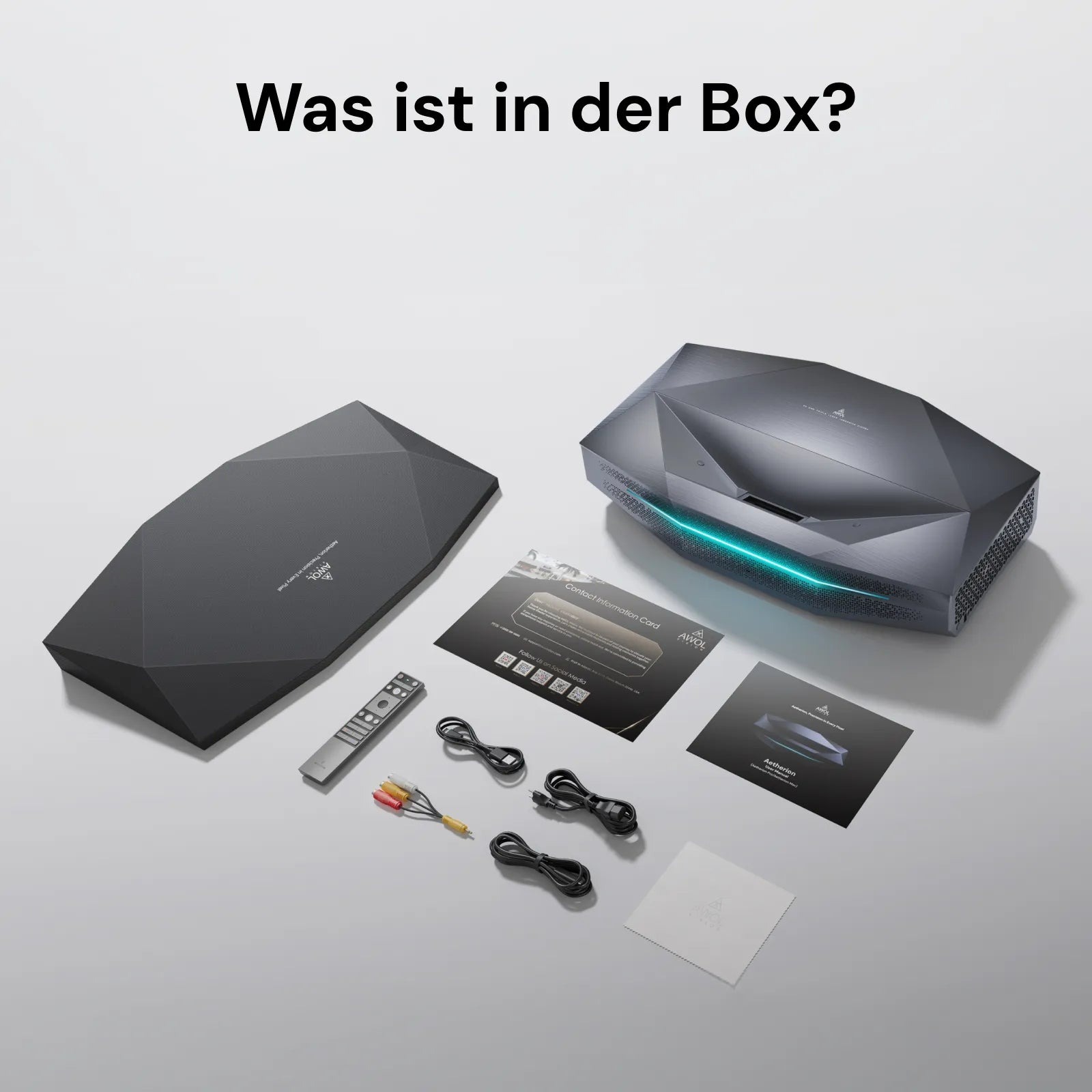 AWOL Aetherion Pro Dolby Visio - đánh giá và giá Home Cinema Laser Projector