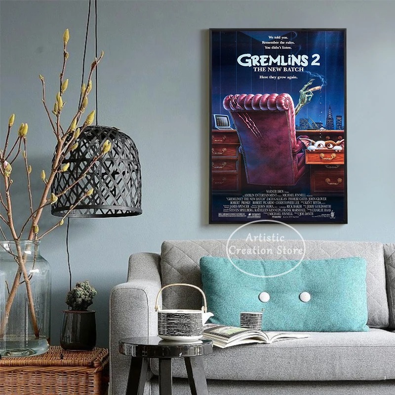 Classic Movie Gremlins Poster  - đánh giá và giá Home Cinema Movies