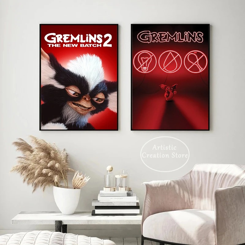 Classic Movie Gremlins Poster  - đánh giá và giá Home Cinema Movies