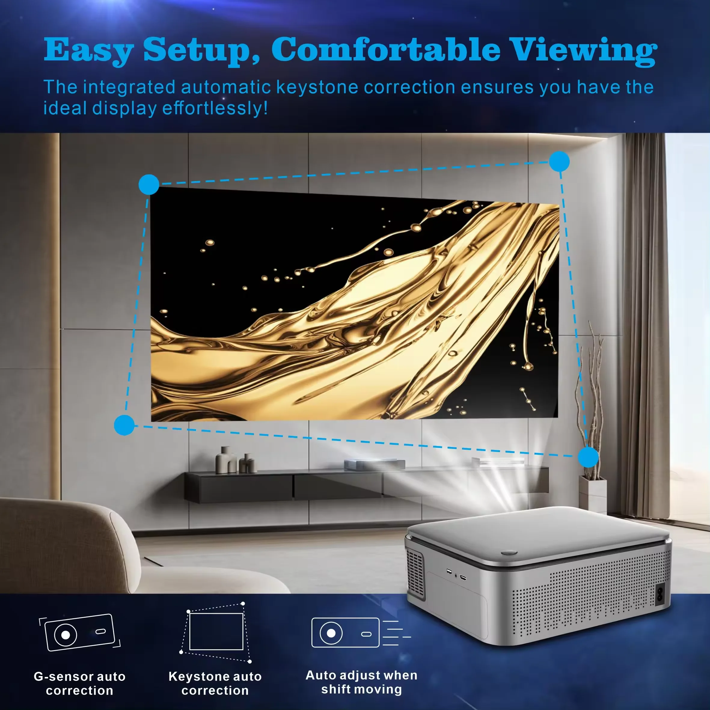 New HD 1080P Projector HY450 f - đánh giá và giá Home Cinema Movies