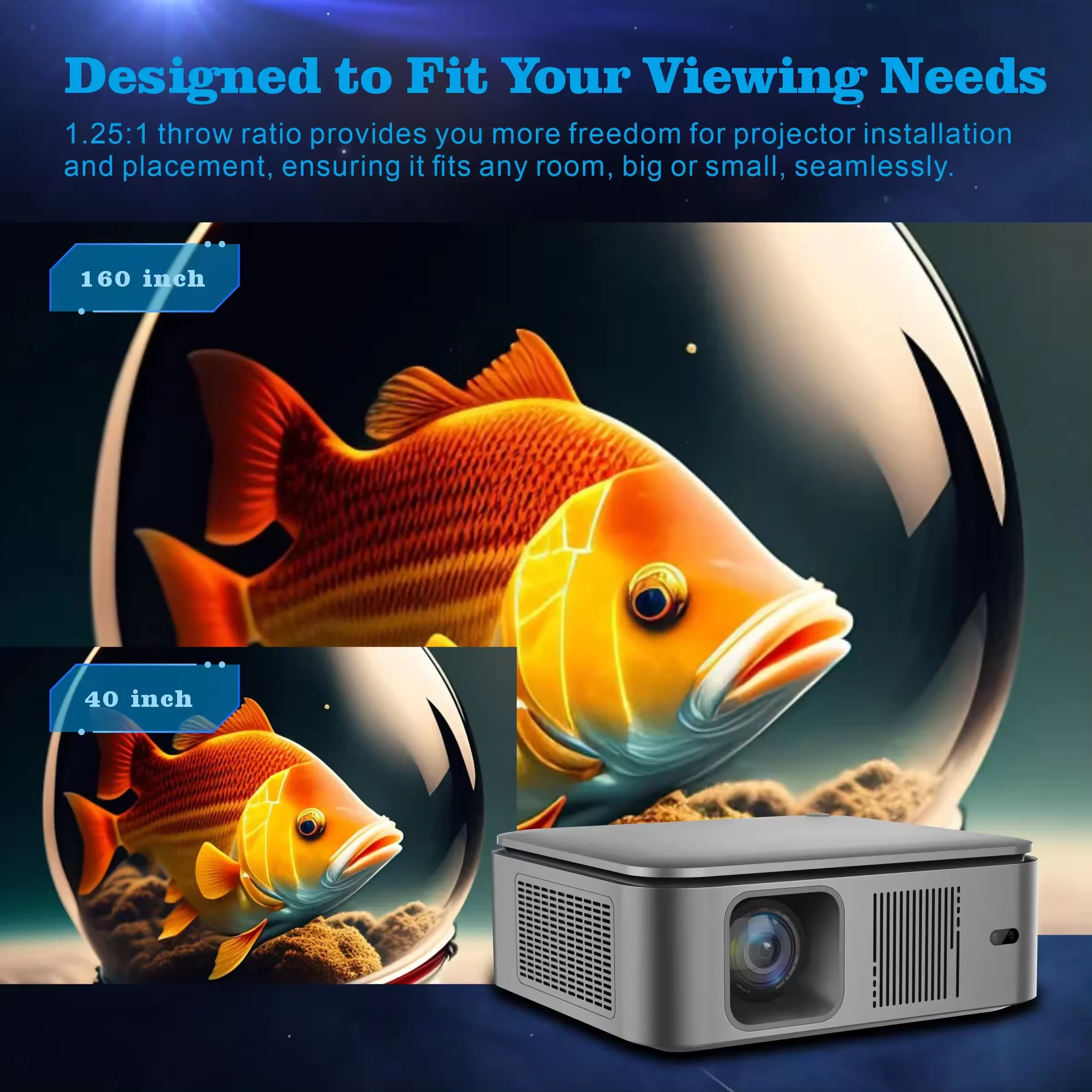New HD 1080P Projector HY450 f - đánh giá và giá Home Cinema Movies