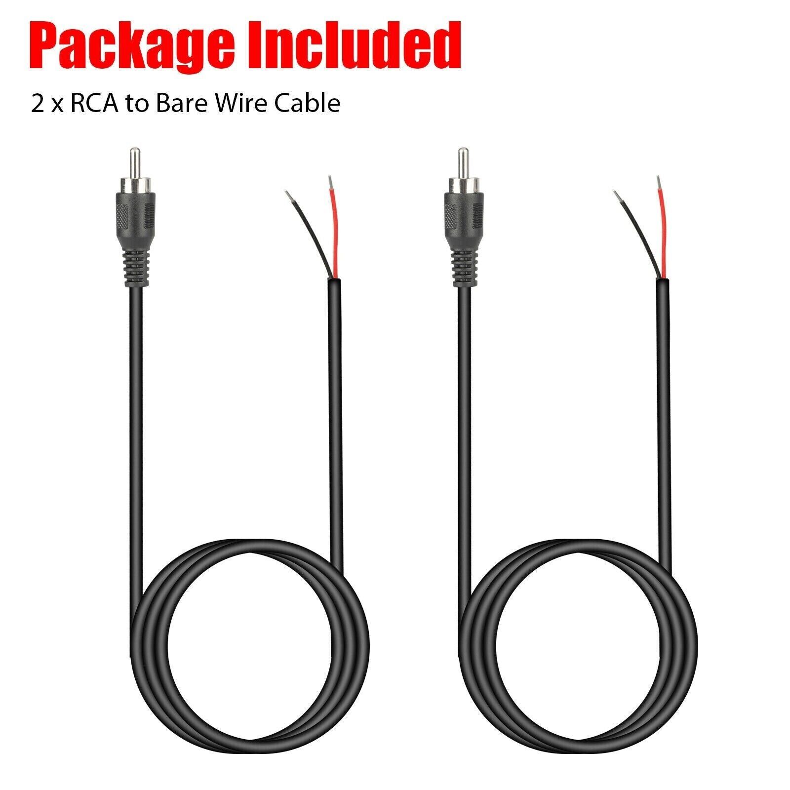 2-Pack 10ft RCA Male Plug To B - đánh giá và giá Home Cinema Sound System