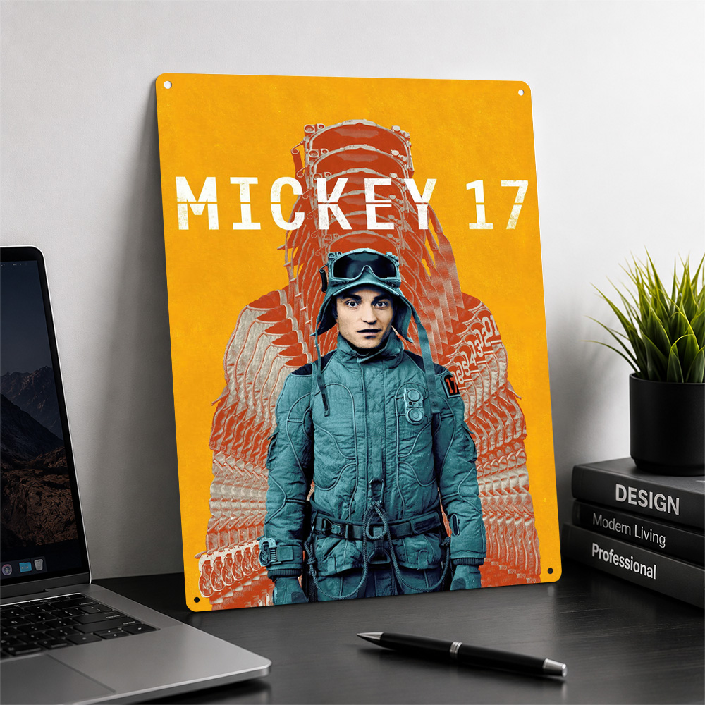 Mickey 17 Movie Metal Poster C - đánh giá và giá Home Cinema Movies