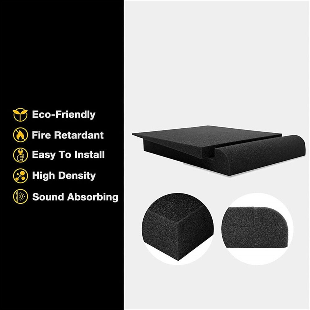 1 Set Studio Monitor Speaker A - đánh giá và giá Acoustic Foam Panel