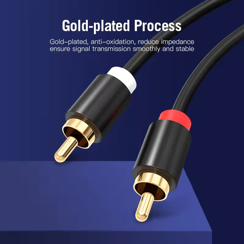 HIFI Stereo RCA Cable 2RCA to  - đánh giá và giá Home Cinema Sound System