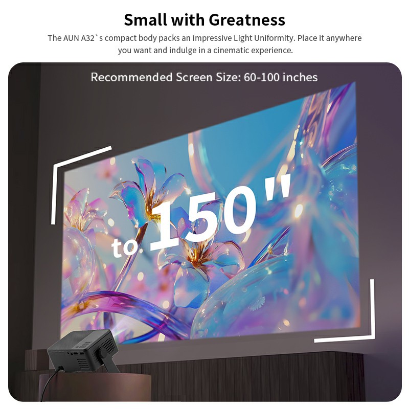 AUN Android Projector A32 Pro  - đánh giá và giá Home Cinema Movies