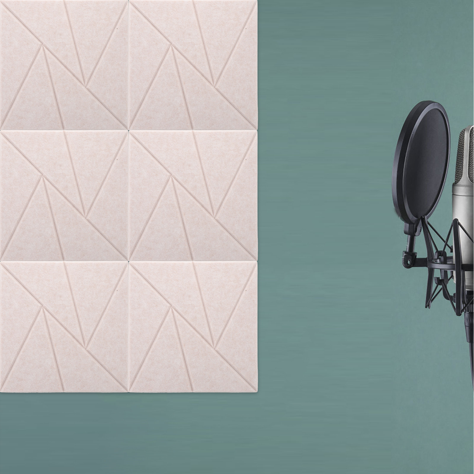 6Pcs High-Density Soundproof F - đánh giá và giá Acoustic Foam Panel
